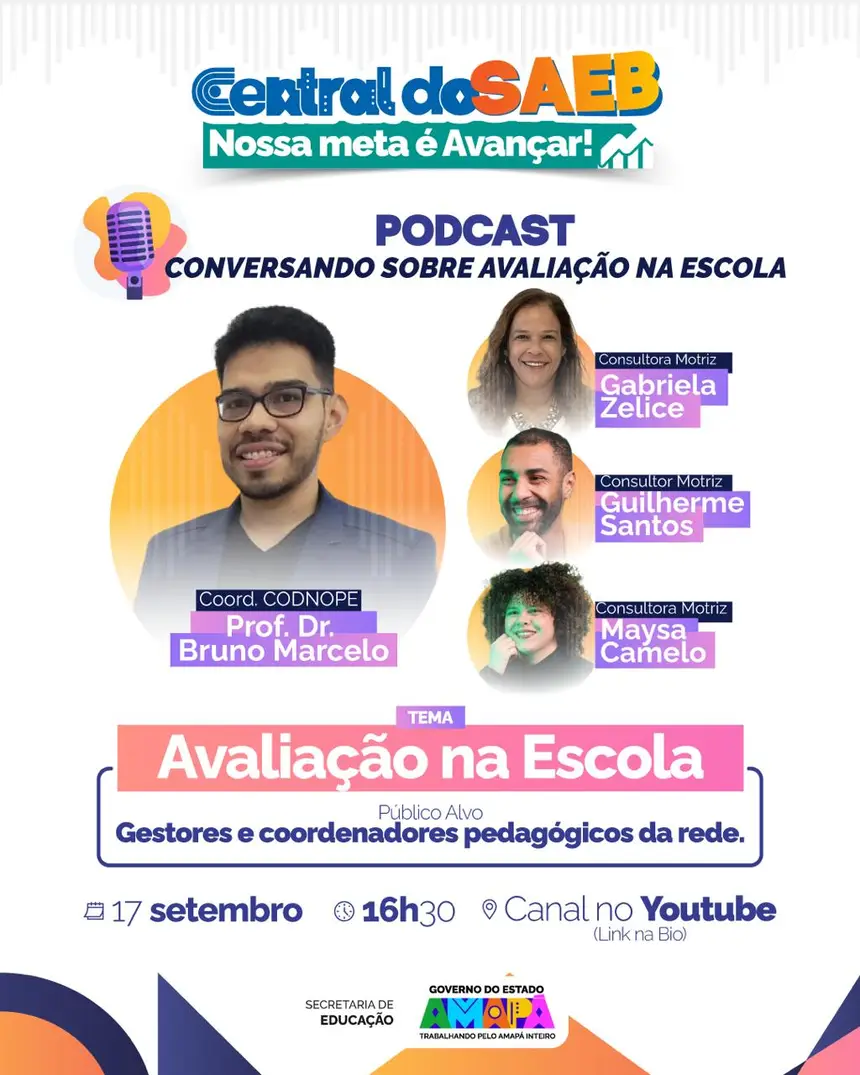 O episódio está disponível no link: https://www.youtube.com/watch?v=1ehV5k95py0