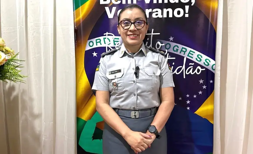 Major Sônia Priscila, é diretora de Benefícios e Fiscalização da Amprev   