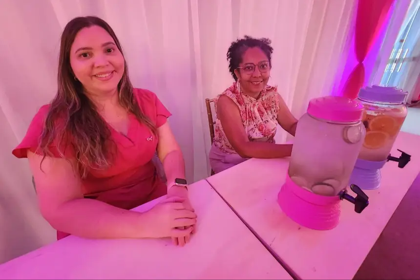 Equipe da Sesa (Creap e HMML) garantiu orientações às participantes
