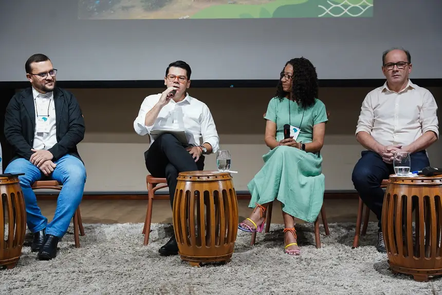 Outra abordagem feita no evento, foi sobre Inovação e mercados sustentáveis para a sociobioeconomia amazônica