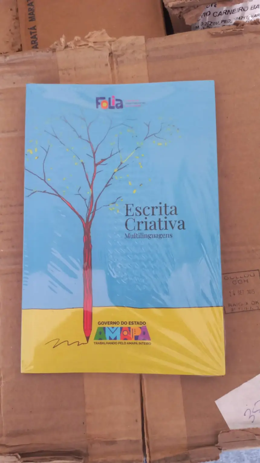 “Escrita Criativa: Multilinguagens”, reúne produções resultantes das oficinas da Folia em 2025