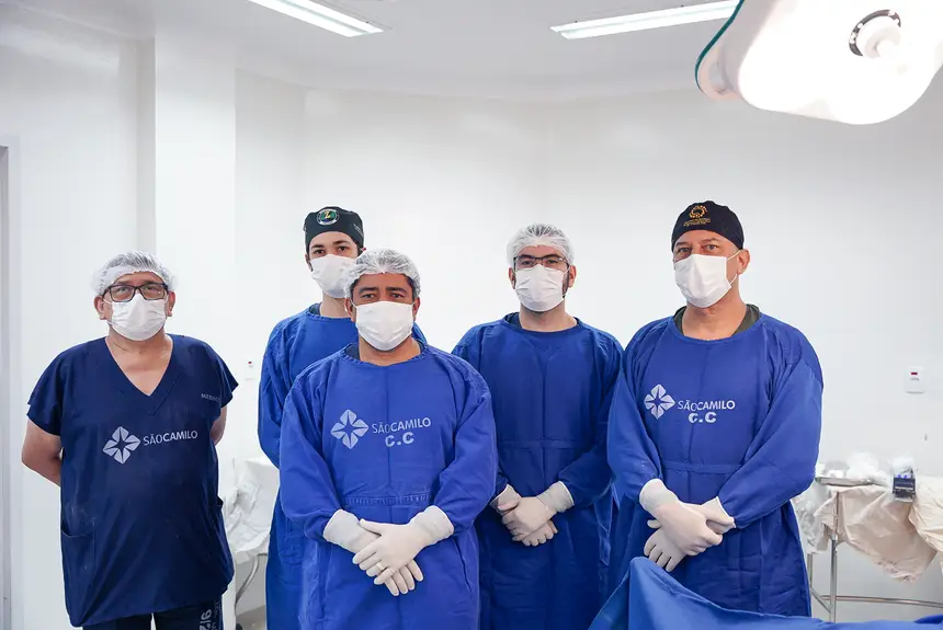 Equipe médica do programa Barisus 
