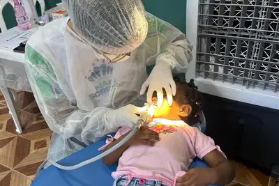notícia: Mais Sorriso chega ao Pirativa com força-tarefa de saúde e cidadania para comunidades quilombolas e ribeirinhas de Santana