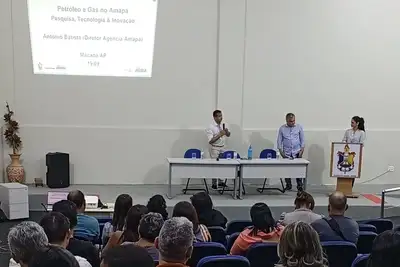 notícia: Governo do Amapá promove palestra sobre fontes energéticas para a comunidade acadêmica