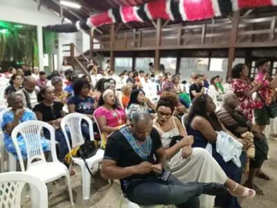 notícia: Governo do Amapá participa da abertura de evento Pré-COP 30 com temática voltada para comunidades quilombolas  