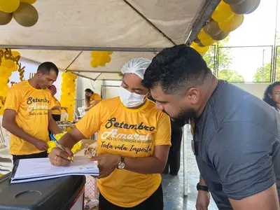 notícia: Ação social do Governo do Amapá beneficia jovens durante a ‘Semana da Juventude’, em Mazagão