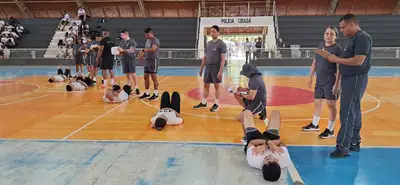 notícia: Governo do Amapá inicia testes físicos com integrantes da 3ª turma do concurso da Polícia Militar
