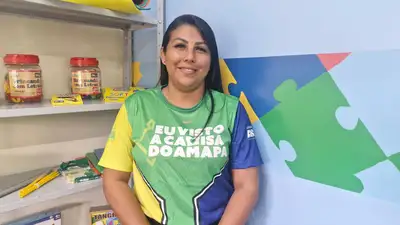 notícia: 'Essa reforma representa mais que uma estrutura física, é marco para nossa comunidade', diz diretora de escola reconstruída pelo Governo do Amapá
