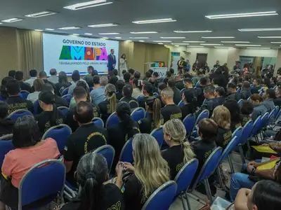 notícia: Governo do Amapá promove encontro para fortalecer saúde mental e qualidade de vida dos servidores da segurança pública