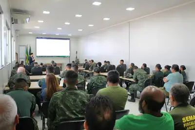 notícia: Governo do Amapá capacita fiscais ambientais e policiais militares para atuação operacional em ações de fiscalização