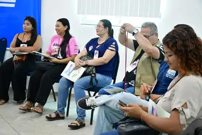 notícia: Acolhimento que transforma: palestra abre projeto 'Transcendendo Barreiras' do Governo do Amapá em Laranjal do Jari