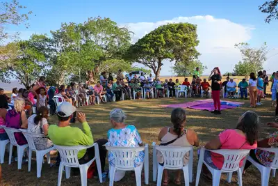 notícia: Governo do Amapá celebra Dia Nacional do Idoso com lazer às margens do Rio Amazonas, em Macapá