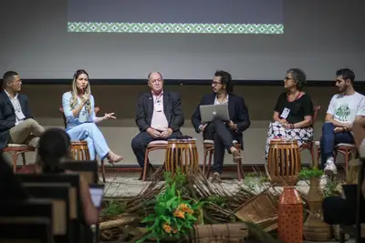notícia: Gestores da Amazônia trocam experiências sobre clima e biodiversidade no Encontro Regional do ICLEI Brasil, em Macapá