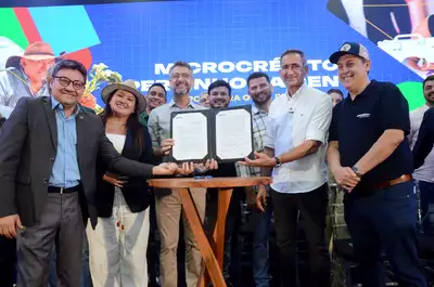 notícia: Governo do Amapá e Caixa Econômica Federal firmam protocolo para ampliar assistência técnica a agricultores familiares