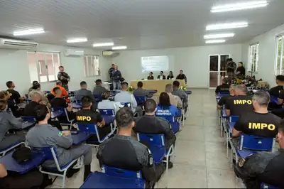notícia: Governo do Amapá preprara 2ª turma para uso e manuseio de instrumentos de menor potencial ofensivo
