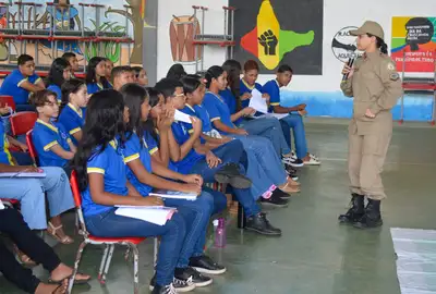 notícia:  Campanha de Educação Ambiental percorre municípios com orientações sobre Prevenção e Combate à Queimadas e Incêndios Florestais