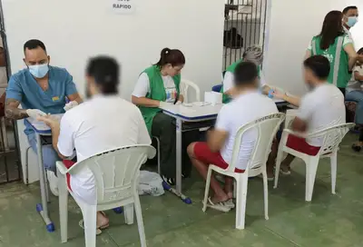 notícia: Governo do Amapá e parceiros realizam Ação de Cidadania voltada à saúde prisional 