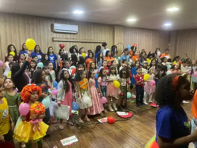 notícia: Recital 'Era uma vez um balão' emociona público e revive memórias afetivas no Centro de Educação Profissional Walkíria Lima, em Macapá