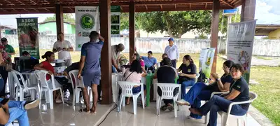 notícia: Governo do Amapá leva mutirão de documentação e crédito rural aos agricultores de Porto Grande