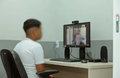 notícia: Governo do Amapá fortalece sistema prisional com novas salas de videoconferência no Iapen
