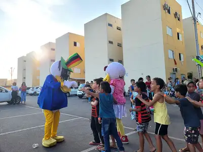 notícia: Governo do Amapá promove ação especial do Dia das Crianças em residenciais de Macapá