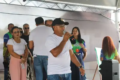 notícia: ‘Meu pai provou que todos nós somos capazes de mudar o futuro com a educação’, diz filho do professor que dar nome a escola, em Cutias