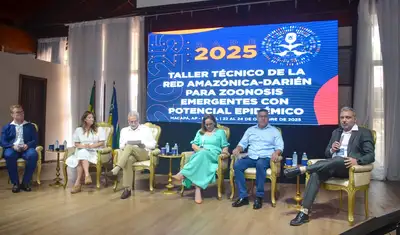 notícia: Amapá sedia encontro internacional sobre vigilância de doenças zoonóticas emergentes com potencial epidêmico
