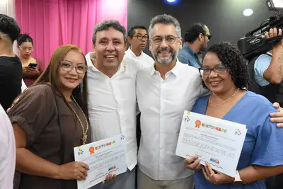 notícia: ‘Momento de agradecer e valorizar profissionais que se dedicaram ao Amapá’, celebra governador Clécio Luís durante aposentadoria de servidores