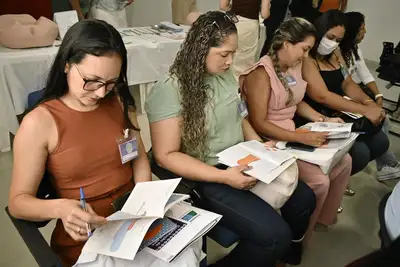 notícia: Governo do Amapá inicia capacitação de enfermeiros para inserção do DIU e fortalecimento do planejamento reprodutivo