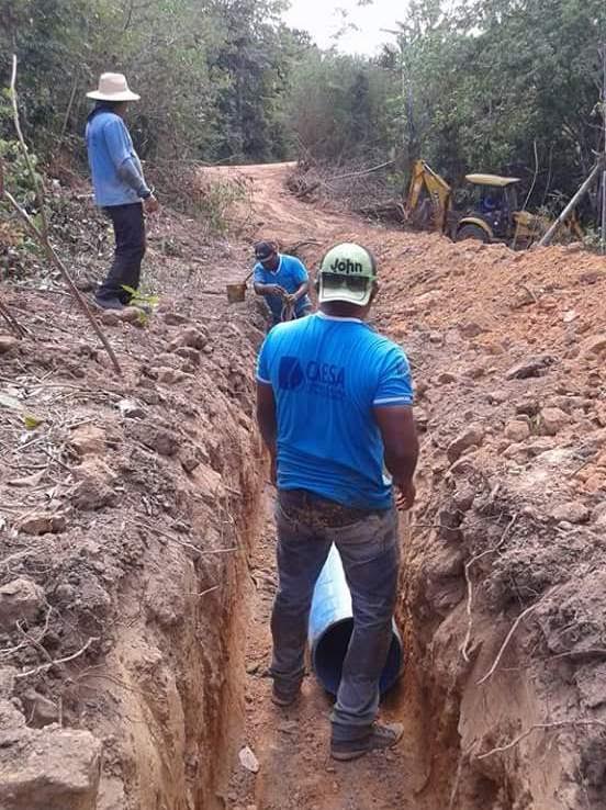 notícia: Obra de interligação de água no Laranjal do Jari é retomada