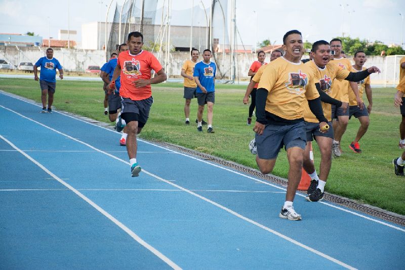 No âmbito esportivo, cerca de 80 militares disputaram nas modalidades natação, futsal, atletismo e circuito operacional. 