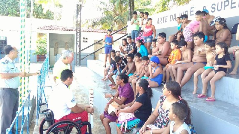 O Peixinhos Voadores é um dos projetos que já revelou talentos da natação conquistando medalhas em campeonatos regionais