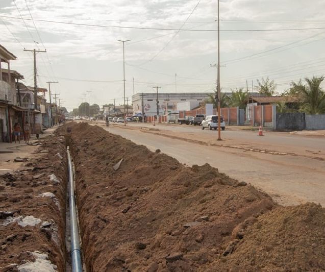 O anel ao redor do Ambrósio terá cerca de 1.200 metros, com tubos de 150 mm. Ele será conectado à adutora já instalada na primeira fase da obra.