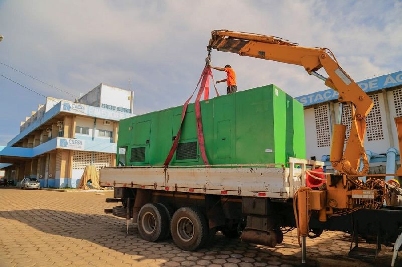 Oito equipamentos já chegaram ao Estado transportados por meio de aeronaves do Exército Brasileiro. 