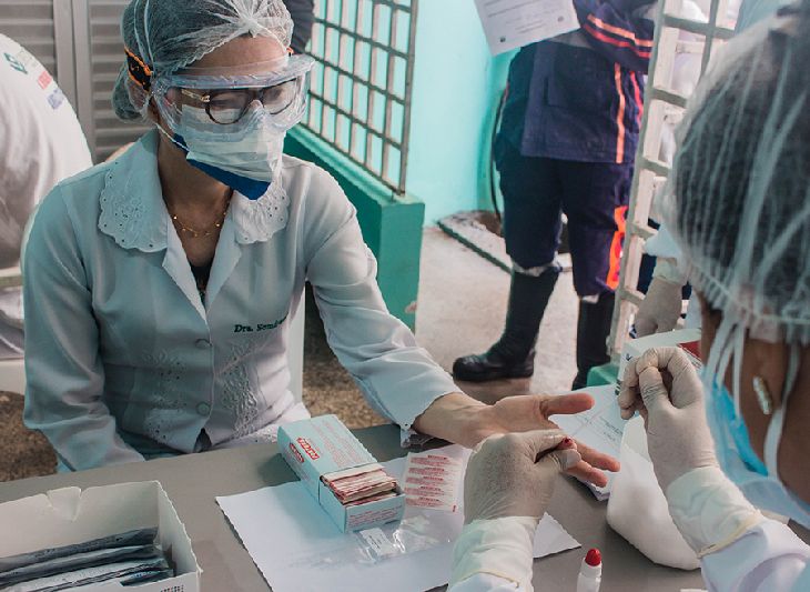 Ação realizada nesta quarta-feira, 8, atendeu 197 servidores da Saúde do Hospital de Emergência. 