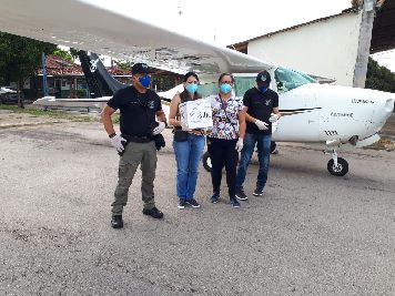 notícia: Governo do Amapá envia 4ª remessa de casos suspeitos do novo coronavírus