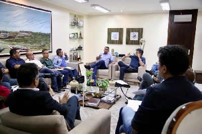 notícia: Governança territorial e ambiental são prioridades para fortalecer a economia, diz Waldez