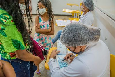 notícia: Amapá tem maior taxa de cobertura vacinal contra a poliomielite do país 