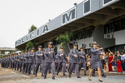 notícia: Governo do Amapá promove mais de 100 policiais militares