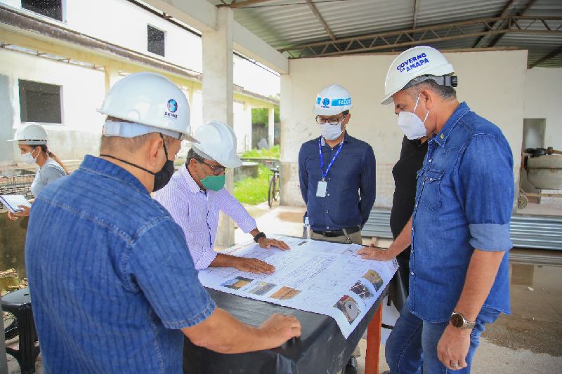 Governador Wadez Góes participou de visita técnica junto com equipes de Saúde e Infraestrutura. 