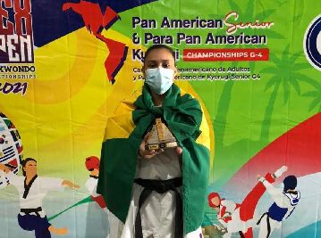 notícia: Pan-Americano do Mexico: amapaense é troféu de bronze no Parataekwondo