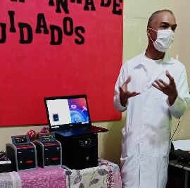 notícia: Governo oferece exame de avaliação do sistema imunológico para pacientes que vivem com HIV em Oiapoque