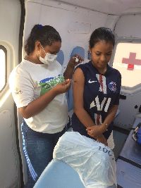 notícia: Covid-19: ação do Governo do Estado testa mais de 900 pessoas e intensifica a vacinação em Oiapoque