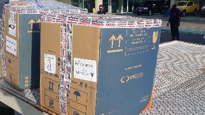 notícia: Governo do Estado recebe novo lote com 9.360 doses de Pfizer