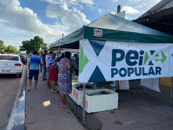 notícia: Peixe popular: Vendas durante o fim de semana movimentaram mais de R$ 200 mil