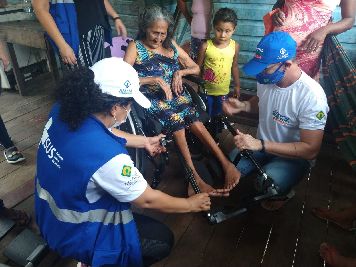 notícia: Governo do Amapá leva 680 atendimentos de reabilitação para moradores do Bailique