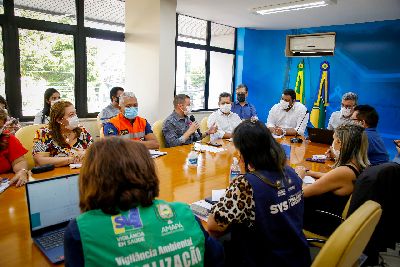 notícia: Governo do Amapá implanta Sala de Situação para monitorar casos suspeitos da Síndrome de Haff