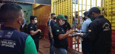 notícia: Forças de segurança fiscalizam mais de 450 estabelecimentos em 7 dias na região metropolitana