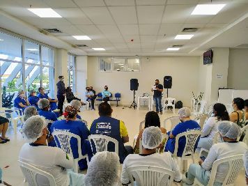 notícia: Programação alerta servidores do Centro Covid HU sobre cuidados com a saúde mental