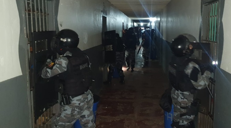 Operação ocorre em pavilhões já monitorados pelas agências de inteligência.